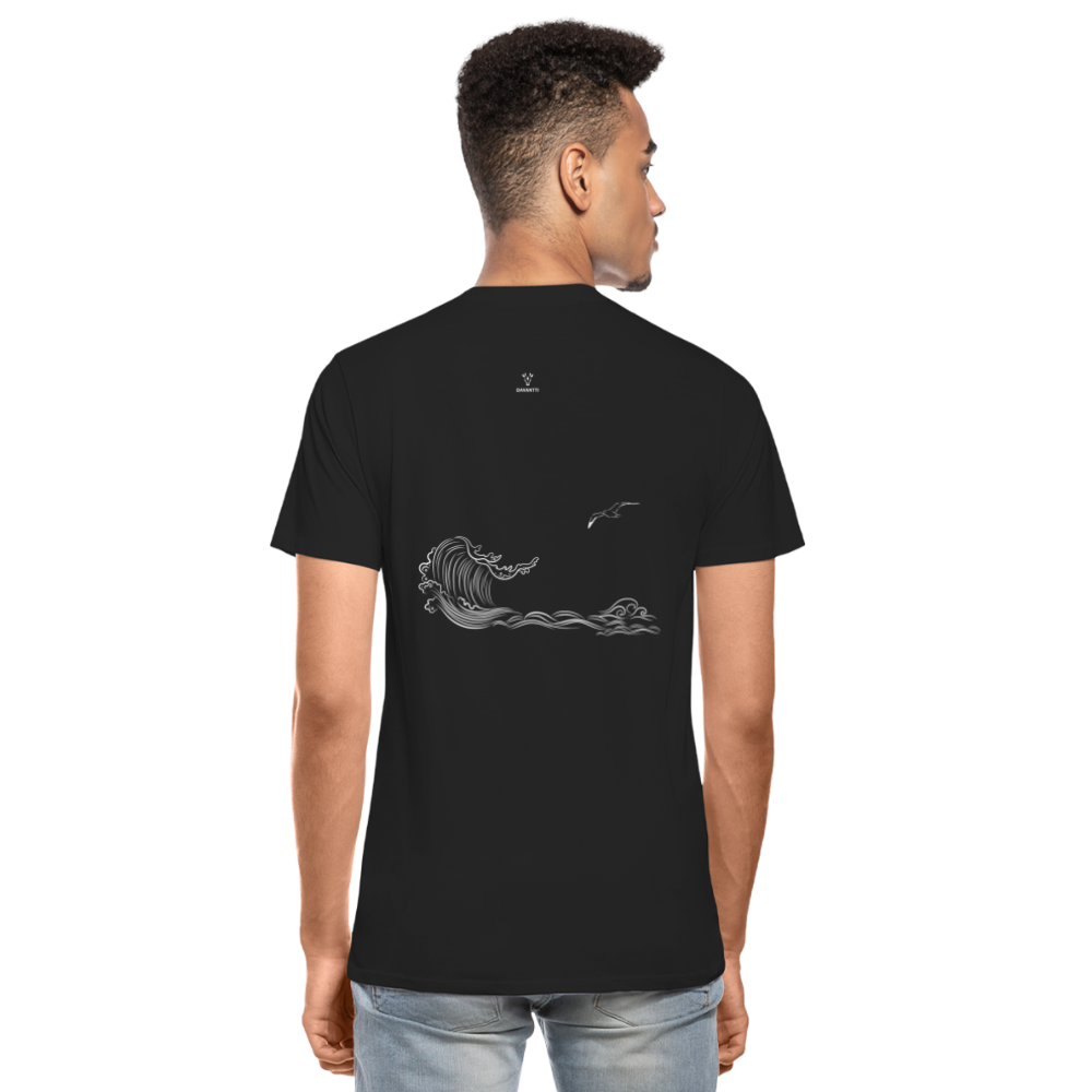 Männer Premium Bio T-Shirt - Schwarz